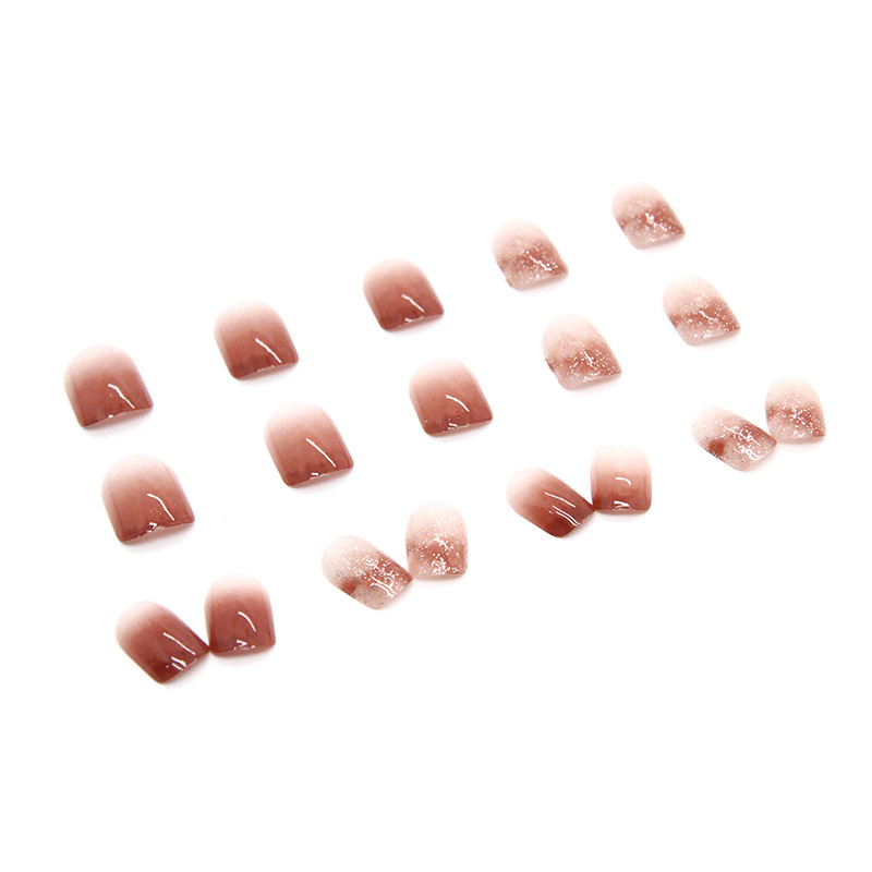 偽のネイル,明るいピンク,グラデーションカラー,プレス,結婚 - Nail Art Pink のレビューと価格