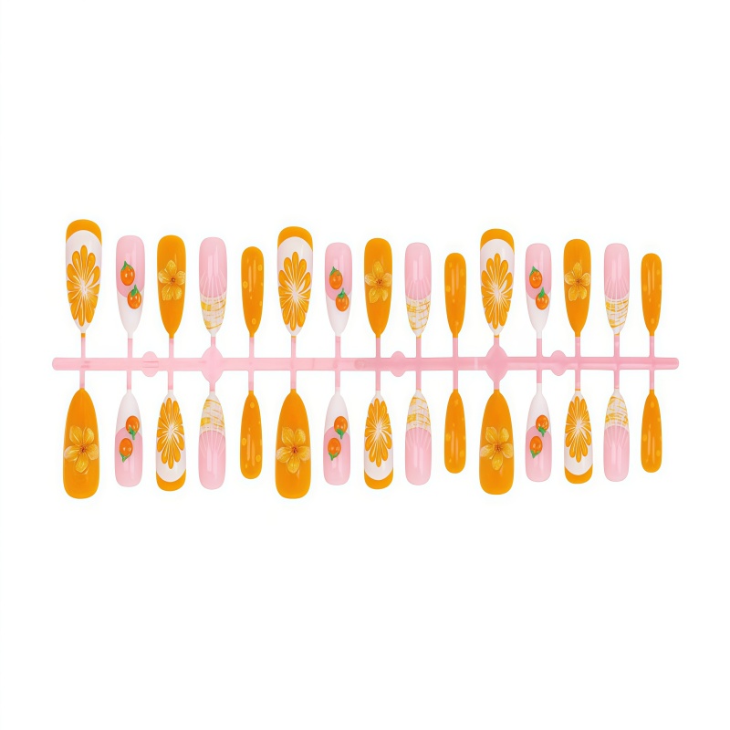 2026年新作 30枚入り 3Dフルーツオレンジ ウェアラブ - Nail Art Orange のレビューと価格