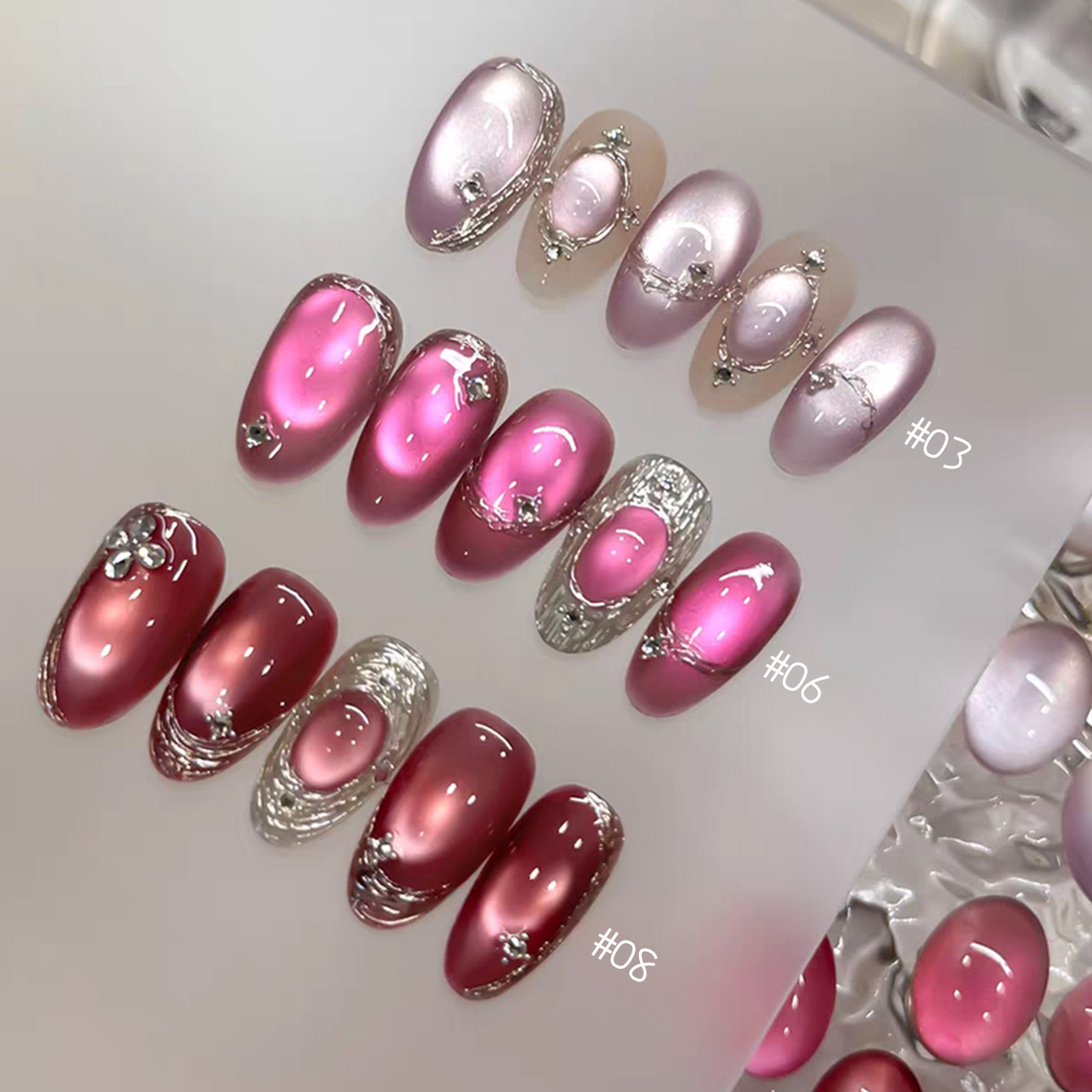 1個入り TC 2026 夏の人気商品 アイス透明ヌードピン - Nail Art Pink のレビューと価格