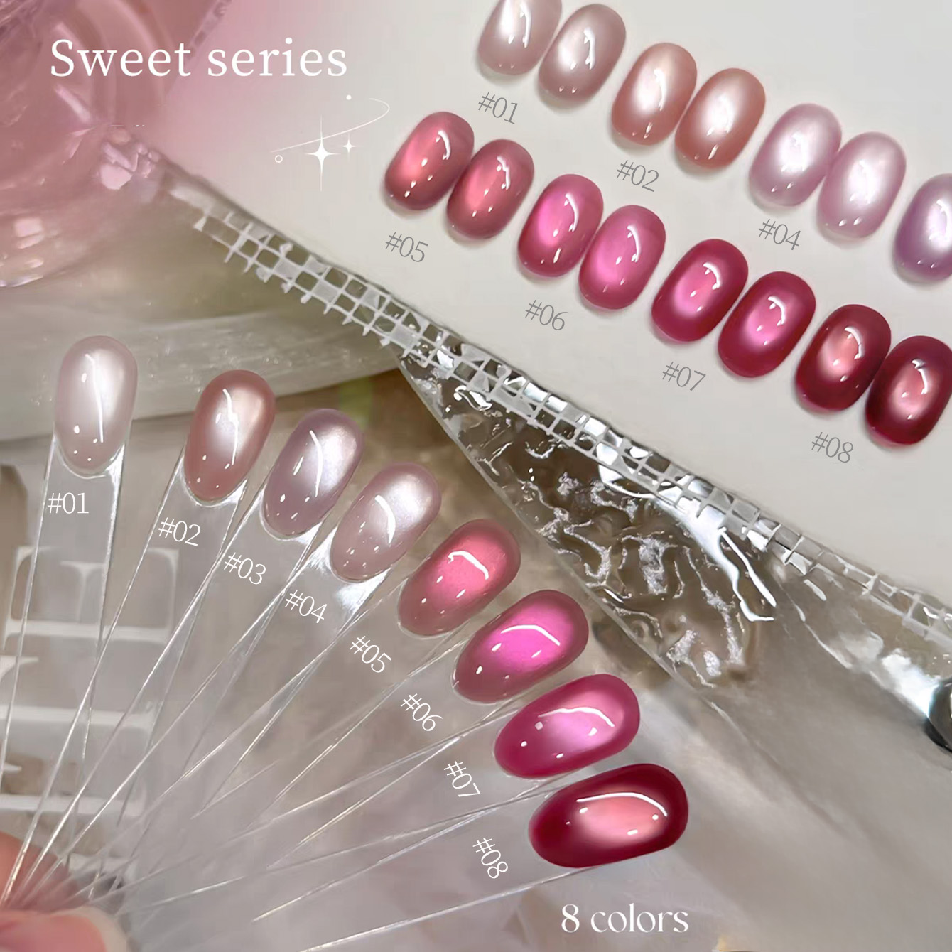 1個入り TC 2026 夏の人気商品 アイス透明ヌードピン - Nail Art Pink のレビューと価格